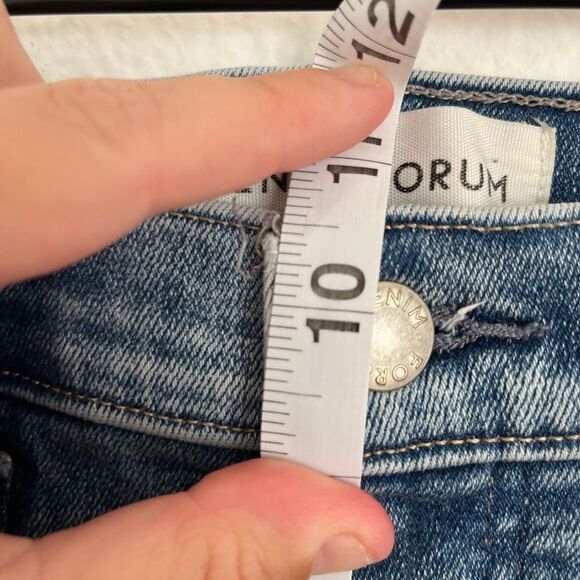 Denim Forum Blue Skinny Jeans - Picture 11 of 13